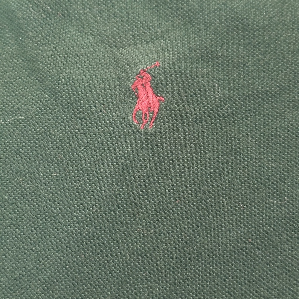 Vintage Ralph Lauren Dark Green Polo Shirt #preppy #golf #summer - Picture 3 of 7